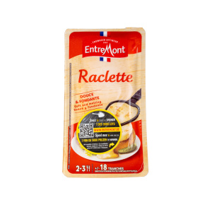 Produktbild för Raclette Skivad 26% 400gRaclette Skivad 26% 400g