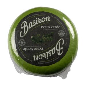 Produktbild för Goudaost Pesto Verde ca 5kg NLGoudaost Pesto Verde ca 5kg NL