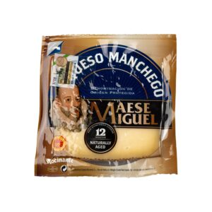 Produktbild för Manchego D.O.P 12mån12x150g ESManchego D.O.P 12mån12x150g ES